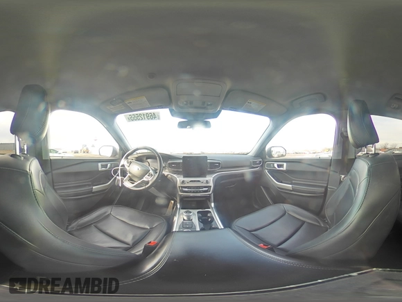 2021 Ford Explorer XLT with VIN 1FMSK8DH9MGC51416, listed as a Copart auction lot 46912555 with 34,271 mi miles and Salvage Title. Bid and sale history available at DreamBid. Image 14.