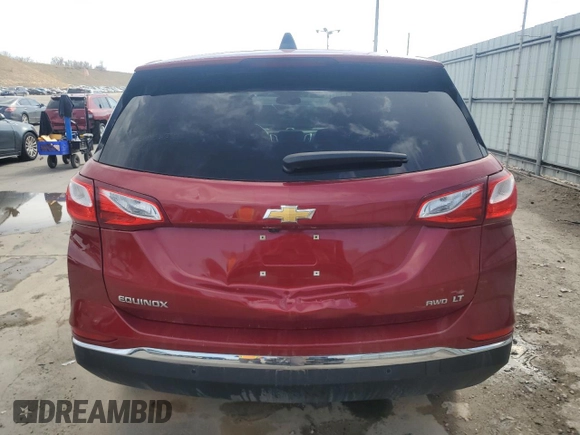 2019 Chevrolet Equinox LT with VIN 2GNAXUEVXK6290745, listed as a Copart auction lot 52259395 with 103,359 mi miles and Salvage Title. Bid and sale history available at DreamBid. Image 6.
