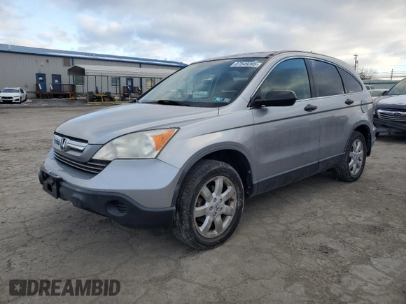 2008 Honda CR-V EX with VIN JHLRE485X8C083160, listed as a Copart auction lot 87549395 with 114,880 mi miles and Salvage Title. Bid and sale history available at carsss.com. Image 1.