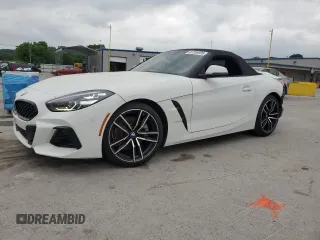 2019 BMW Z4 sDrive30i z VIN WBAHF3C51KWW31007, wystawiony jako Copart lot #57254935 z przebiegiem 36 514 mil mil oraz Szkody całkowita. Historia ofert i sprzedaży dostępna na DreamBid. Obrazek 1.