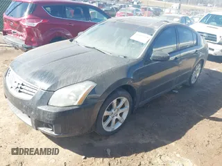 2008 Nissan Maxima 3.5 SL with VIN 1N4BA41E38C809158, listed as a IAAI auction lot 41464718 with 1 mi miles. Bid and sale history available at carsss.com. Image 2.