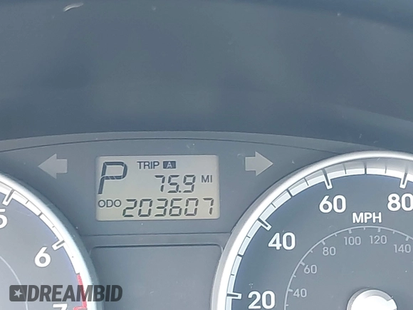 2010 Hyundai Accent GLS with VIN KMHCN4AC1AU476326, listed as a IAAI auction lot 42141297 with 203,607 mi miles. Bid and sale history available at carsss.com. Image 16.
