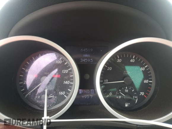 2007 Mercedes-Benz SLK-Class 3.0L with VIN WDBWK54F27F138919, listed as a Copart auction lot 72077514 with 64,519 mi miles and Salvage Title. Bid and sale history available at carsss.com. Image 9.