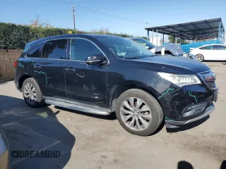 2016 Acura MDX w/Tech/Entertainment with VIN 5FRYD4H67GB028475, listed as a Copart auction lot 46524525 with 78,720 mi miles and Salvage Title. Bid and sale history available at carsss.com. Image 4.