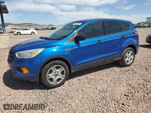 2017 Ford Escape S with VIN 1FMCU0F76HUC80447, listed as a Copart auction lot 54622895 with 133,961 mi miles and Clean Title. Bid and sale history available at carsss.com. Image 1.