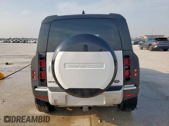 2020 Land Rover Defender SE with VIN SALEP7EU1L2028039, listed as a Copart auction lot 56897065 with 26,989 mi miles and Salvage title. Bid and sale history available at DreamBid. Image 6.