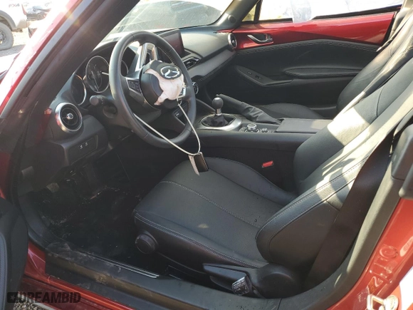 2023 Mazda MX-5 Miata RF Grand Touring with VIN JM1NDAM75P0550618, listed as a Copart auction lot 51657564 with 12,959 mi miles and Salvage Title. Bid and sale history available at carsss.com. Image 7.