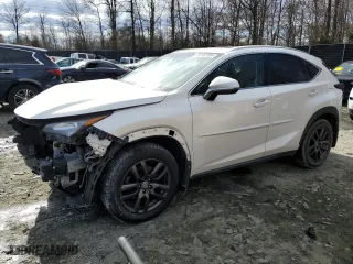 2016 Lexus NX 200t with VIN JTJBARBZ0G2090591, listed as a Copart auction lot 46295185 with 111,903 mi miles and Salvage Title. Bid and sale history available at carsss.com. Image 1.