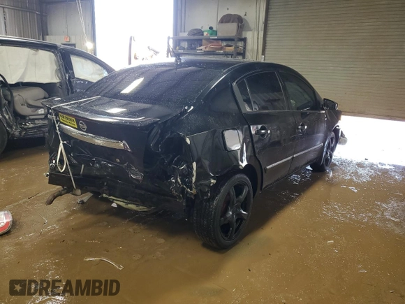 2012 Nissan Sentra S with VIN 3N1AB6AP1CL696410, listed as a Copart auction lot 50416095 with 97,218 mi miles and Salvage Title. Bid and sale history available at DreamBid. Image 3.