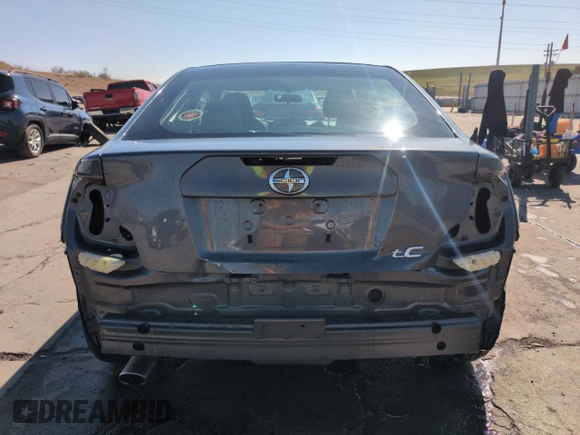2012 Scion tC with VIN JTKJF5C71C3029463, listed as a Copart auction lot 53333705 with 82,131 mi miles and Salvage Title. Bid and sale history available at carsss.com. Image 6.