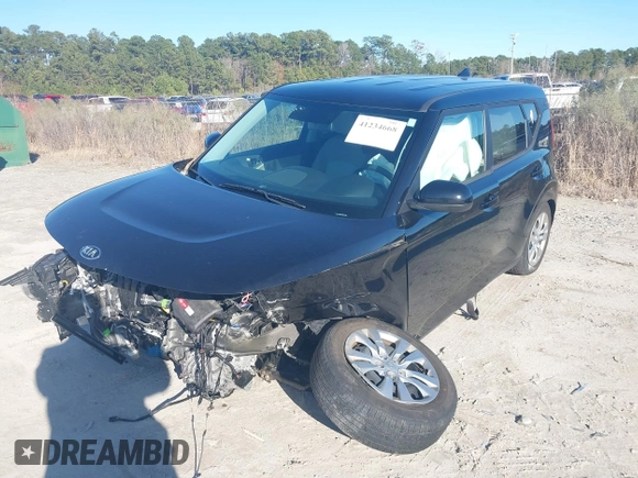 2021 Kia Soul LX with VIN KNDJ23AU8M7787150, listed as a IAAI auction lot 41234668 with 20,841 mi miles. Bid and sale history available at carsss.com. Image 17.