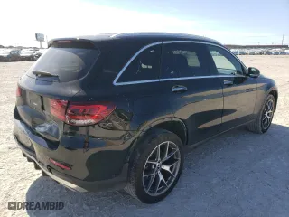 2021 Mercedes-Benz GLC with VIN W1N0G8DB0MV310527, listed as a Copart auction lot 88986355 with 37,236 mi miles and Salvage Title. Bid and sale history available at carsss.com. Image 3.