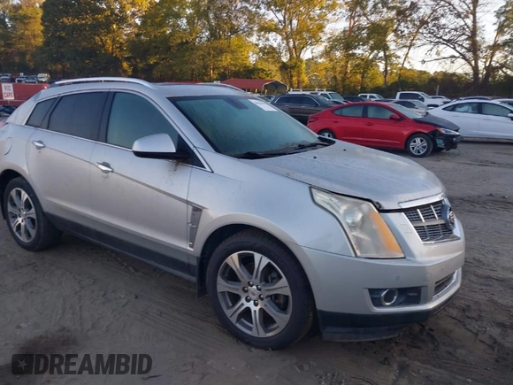 2012 Cadillac SRX Premium Collection with VIN 3GYFNFE36CS509048, listed as a IAAI auction lot 40636427 with 104,001 mi miles. Bid and sale history available at carsss.com. Image 1.