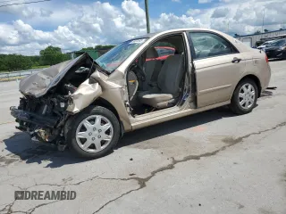 2009 Kia Spectra EX z VIN KNAFE221995597739, wystawiony jako Copart lot #56691985 z przebiegiem 178 437 mil mil oraz Szkoda całkowita • Salvage title. Historia ofert i sprzedaży dostępna na DreamBid. Obrazek 1.
