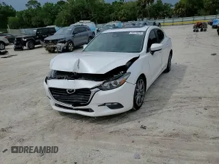 2018 Mazda 3 Touring with VIN 3MZBN1L32JM191616, listed as a Copart auction lot 50510825 with 57,547 mi miles and Salvage Title. Bid and sale history available at carsss.com. Image 11.