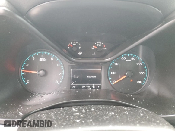 2022 Chevrolet Colorado 2WD Work Truck with VIN 1GCGSBEA0N1300502, listed as a Copart auction lot 86659344 with 26,473 mi miles and Salvage title. Bid and sale history available at DreamBid. Image 9.