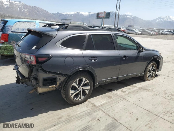 2022 Subaru Outback Limited XT with VIN 4S4BTGND1N3194429, listed as a Copart auction lot 51997805 with 50,164 mi miles and Salvage Title. Bid and sale history available at carsss.com. Image 3.