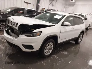 2021 Jeep Cherokee Latitude with VIN 1C4PJMCB7MD166000, listed as a IAAI auction lot 41631945 with 48,046 mi miles and . Bid and sale history available at DreamBid. Image 17.