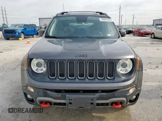 2018 Jeep Renegade Trailhawk z VIN ZACCJBCB1JPJ02192, wystawiony jako Copart lot #56064425 z przebiegiem 75 701 mil mil oraz Szkoda całkowita • Salvage title. Historia ofert i sprzedaży dostępna na DreamBid. Obrazek 5.