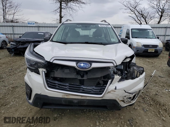 2021 Subaru Forester with VIN JF2SKADCXMH444220, listed as a Copart auction lot 45751985 with 42,700 mi miles and Salvage Title. Bid and sale history available at carsss.com. Image 5.