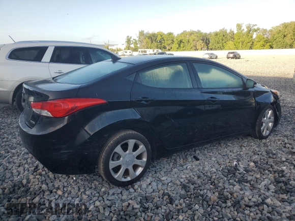 2013 Hyundai Elantra Limited with VIN KMHDH4AE0DU795704, listed as a Copart auction lot 50978605 with 142,888 mi miles and Salvage Title. Bid and sale history available at carsss.com. Image 3.