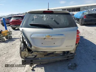 2016 Chevrolet Equinox LS with VIN 2GNALBEK1G1162551, listed as a Copart auction lot 50716525 with 0 mi miles and Salvage Title. Bid and sale history available at carsss.com. Image 6.