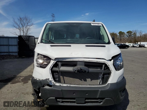 2024 Ford Transit Cargo with VIN 1FTBR1Y81RKA87665, listed as a Copart auction lot 49506245 with 2,371 mi miles and Clean Title. Bid and sale history available at DreamBid. Image 5.