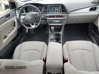 2019 Hyundai Sonata SEL with VIN 5NPE34AF0KH809401, listed as a Copart auction lot 50633645 with 29,970 mi miles and Salvage Title. Bid and sale history available at DreamBid. Image 8.