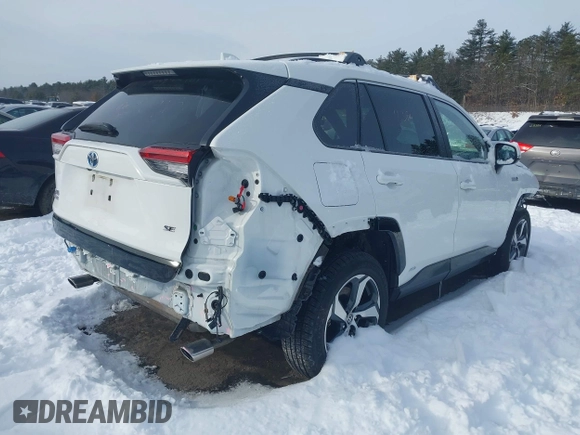 2023 Toyota RAV4 SE with VIN JTMAB3FV6PD143248, listed as a IAAI auction lot 41449290 with 89,684 mi miles and . Bid and sale history available at DreamBid. Image 4.