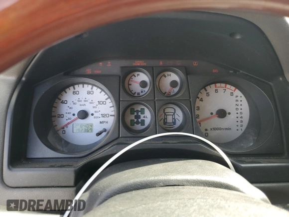 2006 Mitsubishi Montero Limited z VIN JA4MW51SX6J003675, wystawiony jako Copart lot #74719484 z przebiegiem 192 367 mil mil oraz Szkoda całkowita • Salvage title. Historia ofert i sprzedaży dostępna na DreamBid. Obrazek 9.