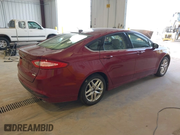 2013 Ford Fusion SE with VIN 3FA6P0HR6DR273402, listed as a IAAI auction lot 42228994 with 97,869 mi miles and . Bid and sale history available at DreamBid. Image 4.