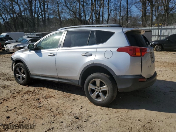 2015 Toyota RAV4 XLE with VIN JTMWFREV7FD078147, listed as a Copart auction lot 48881475 with 0 mi miles and Salvage Title. Bid and sale history available at carsss.com. Image 2.