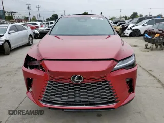 2023 Lexus RX with VIN 2T2BBMCA9PC014179, listed as a Copart auction lot 55597415 with 9,525 mi miles and Salvage Title. Bid and sale history available at carsss.com. Image 5.