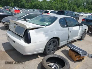2007 Chevrolet Monte Carlo LT with VIN 2G1WK15K979237826, listed as a IAAI auction lot 42580885 with 155,192 mi miles and . Bid and sale history available at DreamBid. Image 4.