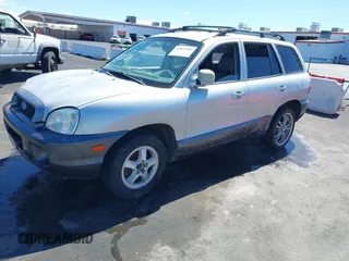 2004 Hyundai Santa Fe GLS with VIN KM8SC13E74U711329, listed as a IAAI auction lot 41814704 with 1 mi miles. Bid and sale history available at carsss.com. Image 2.