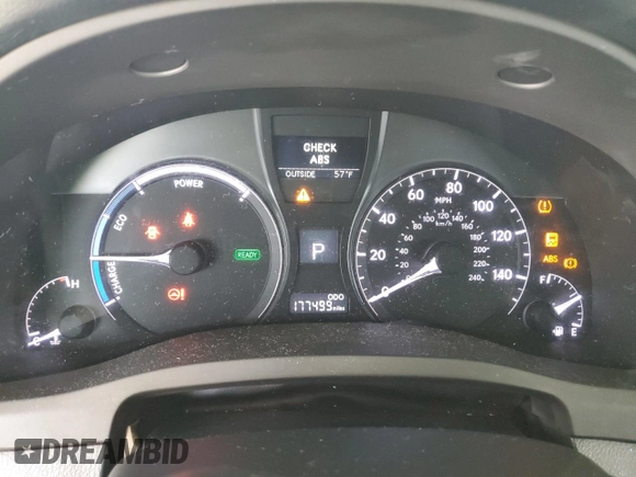 2013 Lexus RX with VIN JTJZB1BA9D2007114, listed as a Copart auction lot 49663965 with 177,499 mi miles and Salvage Title. Bid and sale history available at carsss.com. Image 9.