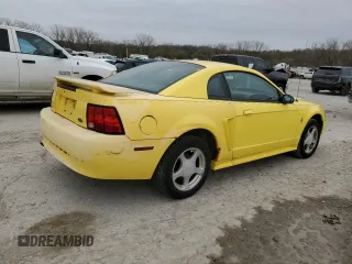 2002 Ford Mustang Standard with VIN 1FAFP40442F219968, listed as a Copart auction lot 50402125 with 222,895 mi miles and Clean Title. Bid and sale history available at carsss.com. Image 3.