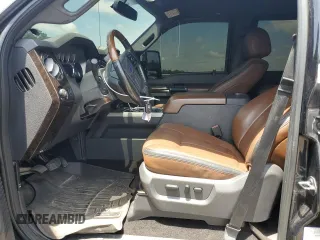 2013 Ford F-250 XL with VIN 1FT7W2BT1DEB69825, listed as a Copart auction lot 60262245 with 132,596 mi miles and Salvage title. Bid and sale history available at DreamBid. Image 7.