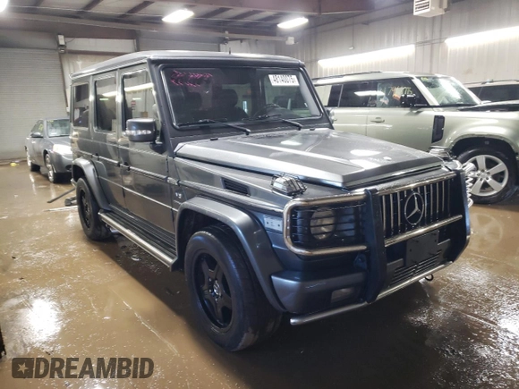2005 Mercedes-Benz G with VIN WDCYR71E65X160243, listed as a Copart auction lot 48140075 with 164,457 mi miles and Salvage Title. Bid and sale history available at DreamBid. Image 4.
