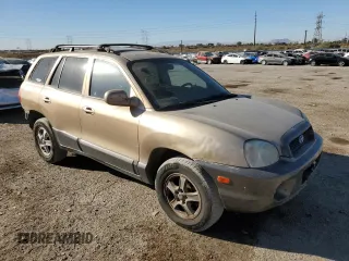 2004 Hyundai Santa Fe GLS with VIN KM8SC13E64U786989, listed as a Copart auction lot 86345804 with 168,016 mi miles and Salvage Title. Bid and sale history available at carsss.com. Image 4.