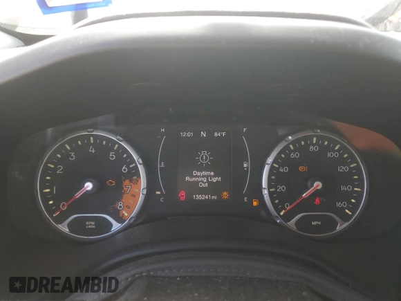 2015 Jeep Renegade Latitude with VIN ZACCJABT0FPB53850, listed as a Copart auction lot 56429575 with 135,241 mi miles and Clean Title. Bid and sale history available at DreamBid. Image 9.