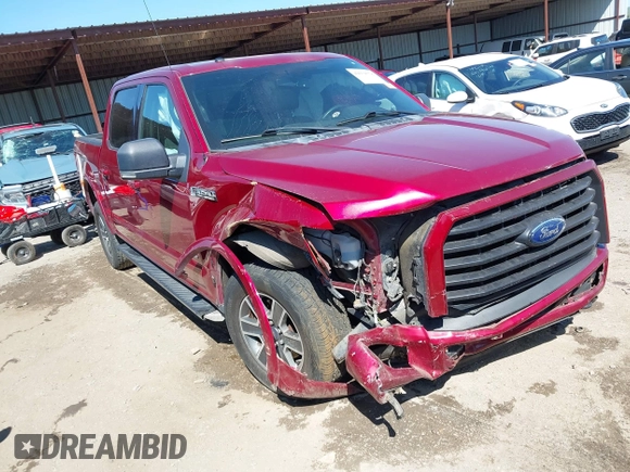 2016 Ford F-150 XLT z VIN 1FTEW1EGXGKD42103, wystawiony jako IAAI lot #42034578 z przebiegiem 128 055 mil mil oraz . Historia ofert i sprzedaży dostępna na DreamBid. Obrazek 1.