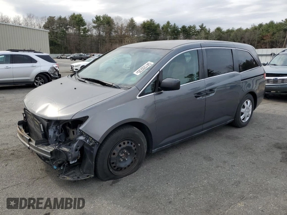 2011 Honda Odyssey LX z VIN 5FNRL5H29BB020494, wystawiony jako Copart lot #54120235 z przebiegiem 135 157 mil mil oraz Szkoda całkowita • Salvage title. Historia ofert i sprzedaży dostępna na DreamBid. Obrazek 1.