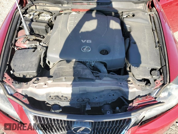 2011 Lexus IS 250 with VIN JTHBF5C20B5137428, listed as a Copart auction lot 50063875 with 193,685 mi miles and Salvage Title. Bid and sale history available at carsss.com. Image 11.