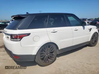 2016 Land Rover Range Rover Sport HSE with VIN SALWR2KF8GA581693, listed as a Copart auction lot 65575475 with Not provided miles and Clean title. Bid and sale history available at DreamBid. Image 3.
