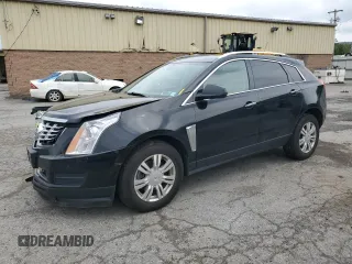 2015 Cadillac SRX Luxury Collection z VIN 3GYFNEE33FS574163, wystawiony jako Copart lot #56667985 z przebiegiem 103 697 mil mil oraz Szkody całkowita. Historia ofert i sprzedaży dostępna na DreamBid. Obrazek 1.
