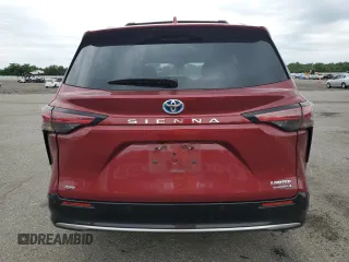 2022 Toyota Sienna Limited with VIN 5TDZSKFC0NS064798, listed as a Copart auction lot 62932164 with 27,360 mi miles and Salvage Title. Bid and sale history available at carsss.com. Image 6.