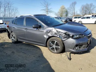 2021 Subaru Impreza Premium z VIN 4S3GTAD64M3712378, wystawiony jako Copart lot #52405735 z przebiegiem 98 077 mil mil oraz Szkoda całkowita • Salvage title. Historia ofert i sprzedaży dostępna na DreamBid. Obrazek 4.