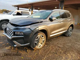 2023 Hyundai Santa Fe Hybrid SEL Premium with VIN 5NMS3DA12PH015964, listed as a Copart auction lot 78754604 with 6,633 mi miles and Salvage Title. Bid and sale history available at carsss.com. Image 1.