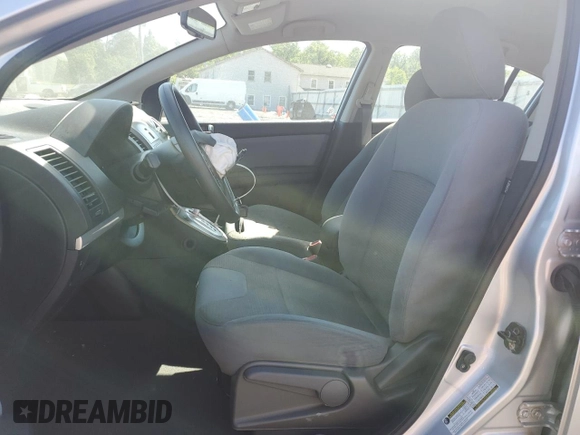 2012 Nissan Sentra SR with VIN 3N1AB6AP3CL622096, listed as a Copart auction lot 57692185 with 42,723 mi miles and Salvage title. Bid and sale history available at DreamBid. Image 7.